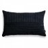 Cord Slim Black Decorative Pillow 50x30