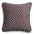 Burgundy Pepita Decorative Cushion 50x50