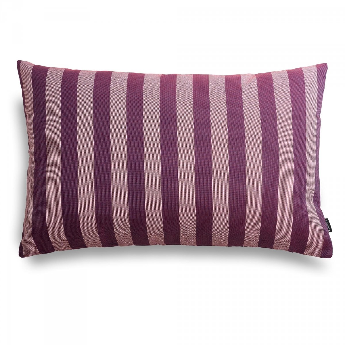 Pink-Purple Garden Pillow in Stripes 60x40