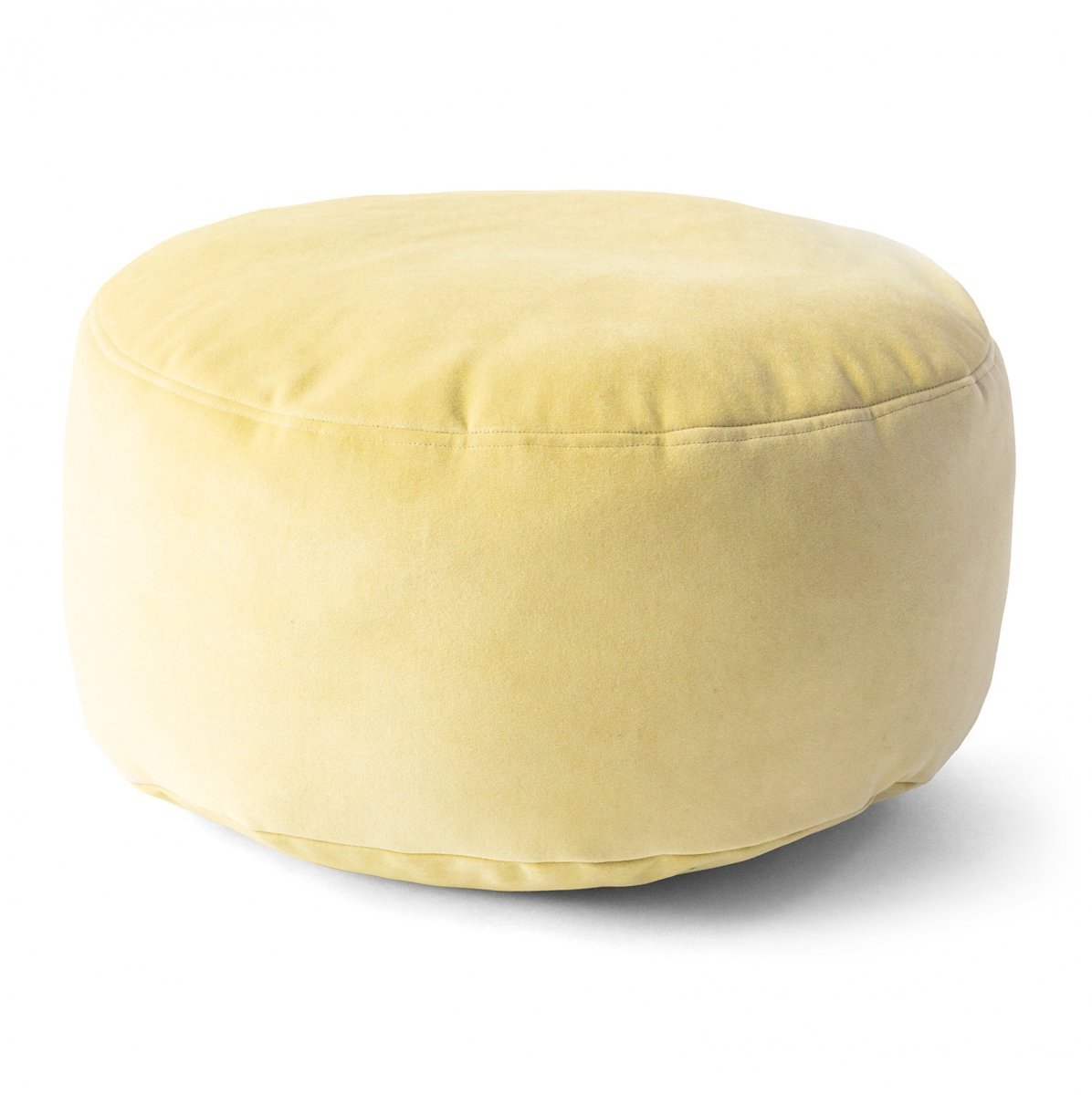 Yellow Children's Pouffe 45x20 cm