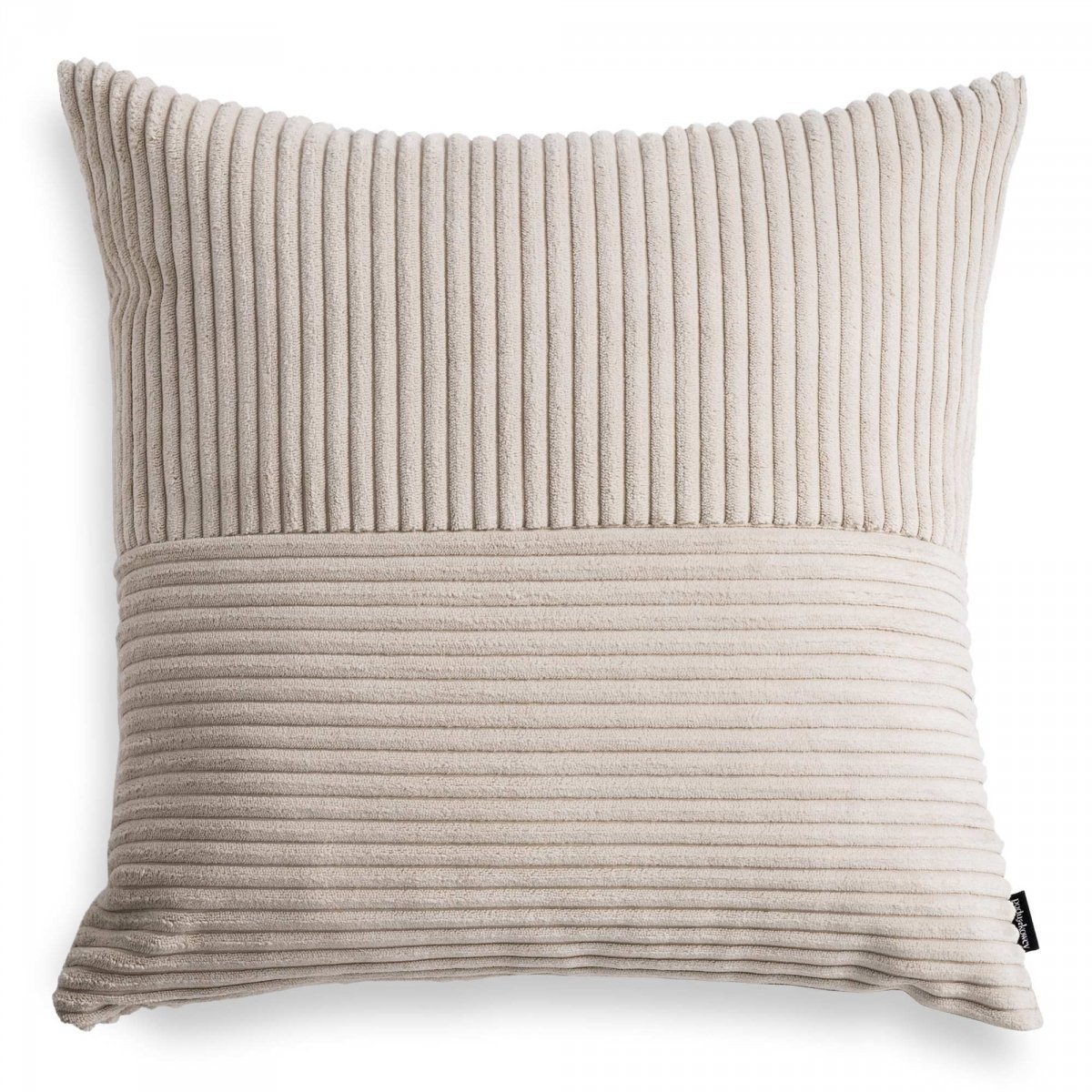 Cord Slim Cream Decorative Pillow 45x45