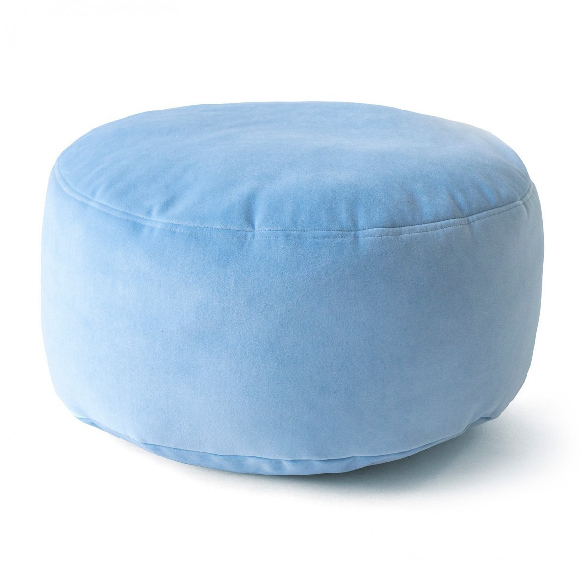 Sky Blue Children's Pouffe 45x20 cm