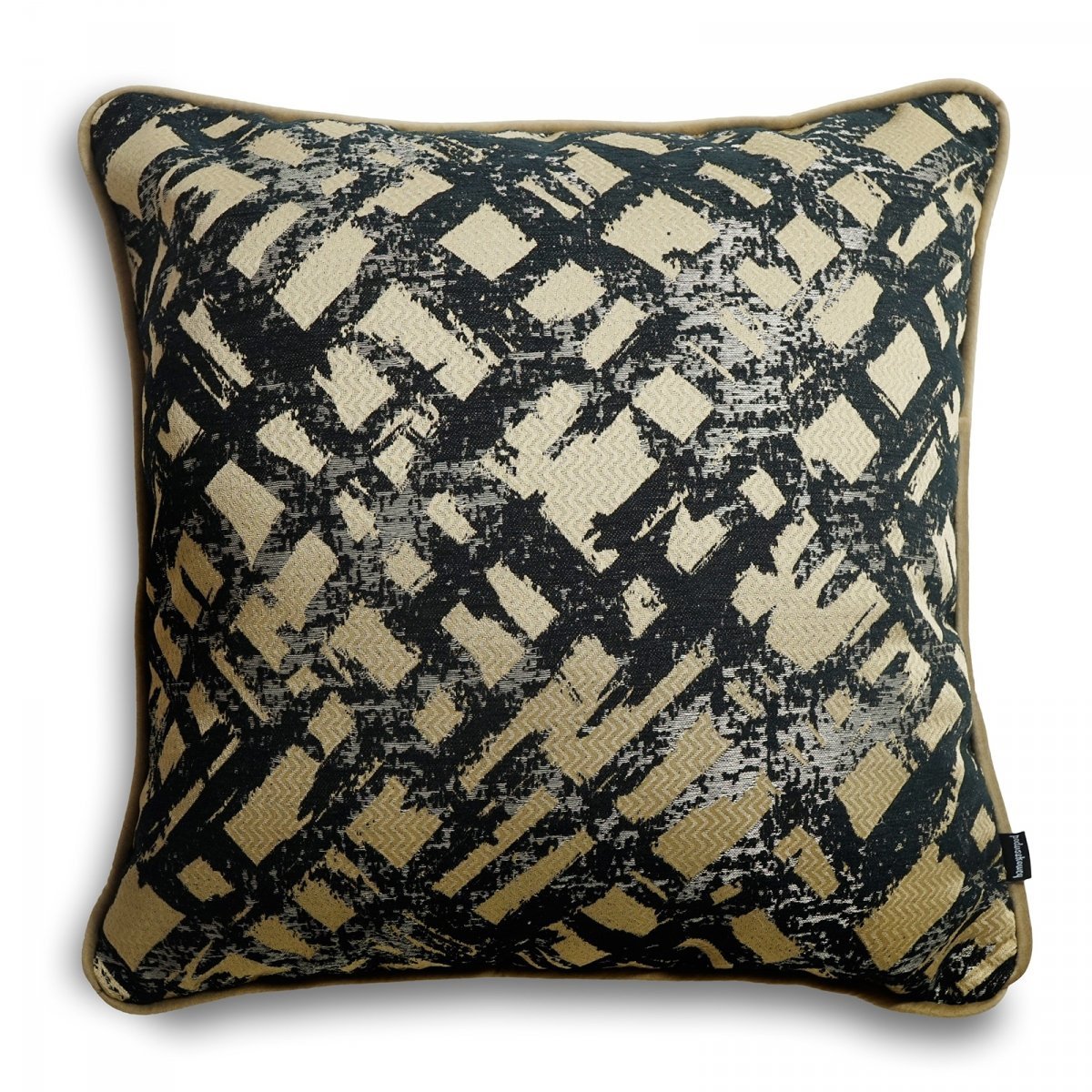 Beige decorative cushion Glow 45x45