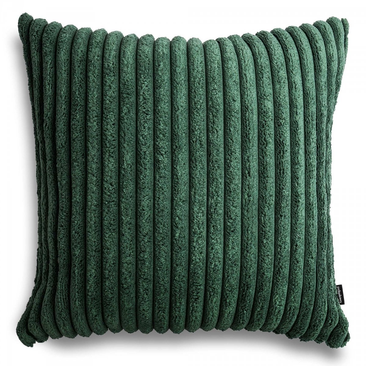 Cord zielona poduszka dekoracyjna 50x50