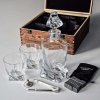 ZESTAW DO WHISKY W SKRZYNCE 