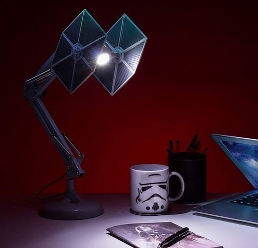 Star Wars Tie Fighter Posable Desk Lampa 60 cm