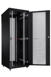 TOTEN Szafa RACK 19 stojąca G3 42U 800x800mm, drzwi perforowane, czarna