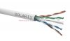 SOLARIX kabel U/UTP, drut, PVC Eca, szary, kat.6 - 305m