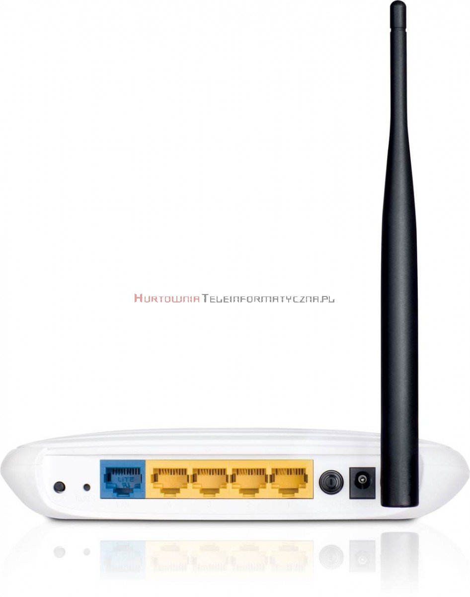 TP-LINK Router WR740N, WiFi b/g/n 150Mbps, 4xLAN 10/100, 1x WAN, stała  antena