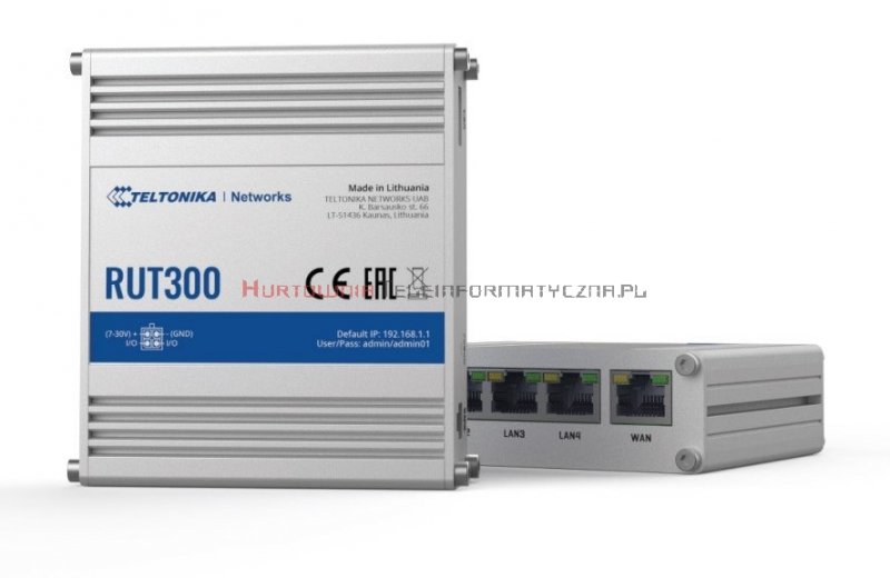 Teltonika Router 1xWAN GBit, 4xLAN Gbit, VPN