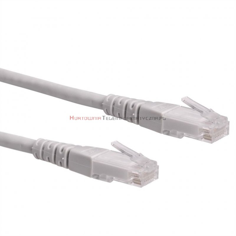 PREMIUM UTP Patch cord 0,25 m. Kat.6 szary