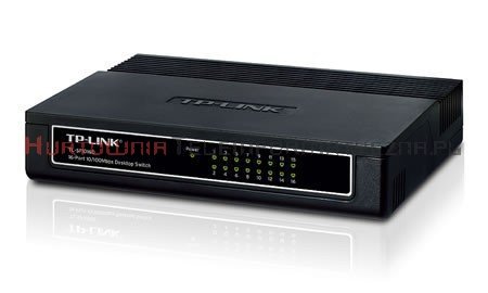 TP-LINK SF1016D Switch 16-port Fast Ethernet, desktop