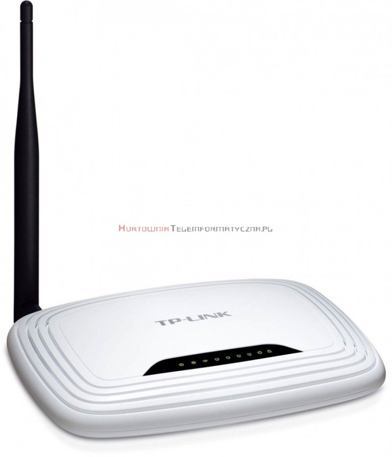TP-LINK Router WR740N, WiFi b/g/n 150Mbps, 4xLAN 10/100, 1x WAN, stała antena