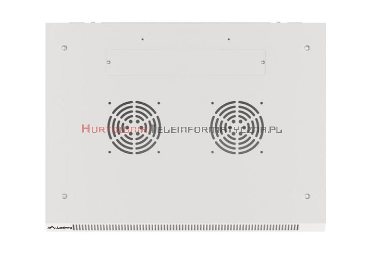 Lanberg Szafa RACK 19&quot; wisząca 12U, 450, otwory montażowe na nogi, szara