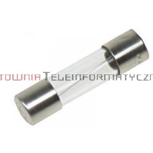 Bezpiecznik rurkowy topikowy szklany 20mm 4A