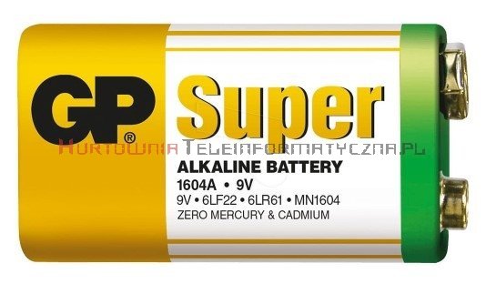 GP SUPER Bateria alkaliczna 9V 6LR61