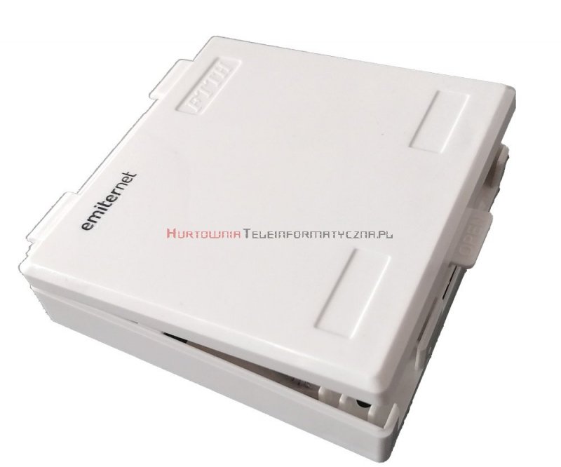 EMITER Gniazdo puszka natynkowa FTTH 2xSC Simplex