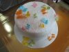 Motylki cukrowe na tort małe kolorowe 3D 5szt