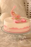 Bobas z motylkami różowy - dekoracja na chrzest baby shower