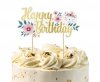 Dekoracja TOPPER na tort KOTEK Happy Birthday