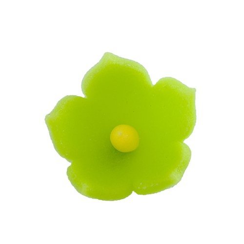 HOKUS - Kwiatek firmowy limonkowy - Kwiaty cukrowe 10 szt.