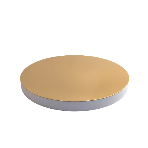 Podkład pod tort gruby STYRODUR złoty 30 cm