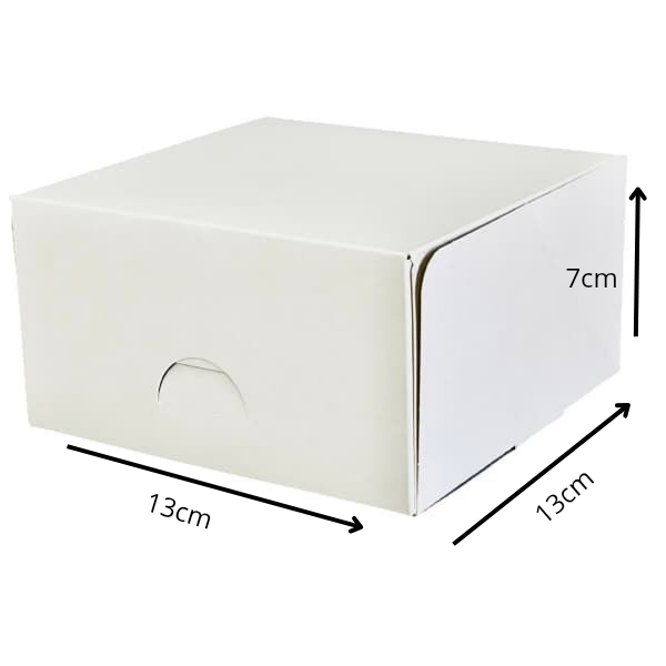 Pudełko Opakowanie Kartonowe na Tort Bentocake Ciasto 13x13x7 cm 