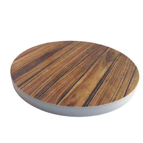 Podkład pod tort gruby STYRODUR wzór drewna 26 cm