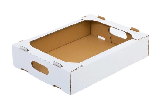 Pudełko kartonowe małe PROSTOKĄTNE  na pączki ciasta 40x30x8cm
