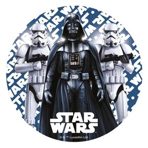 Modecor - opłatek na tort Gwiezdne Wojny Darth Vader Star Wars