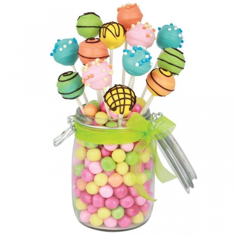 Patyczki do lizaków cake pops 75 szt 9,5 cm