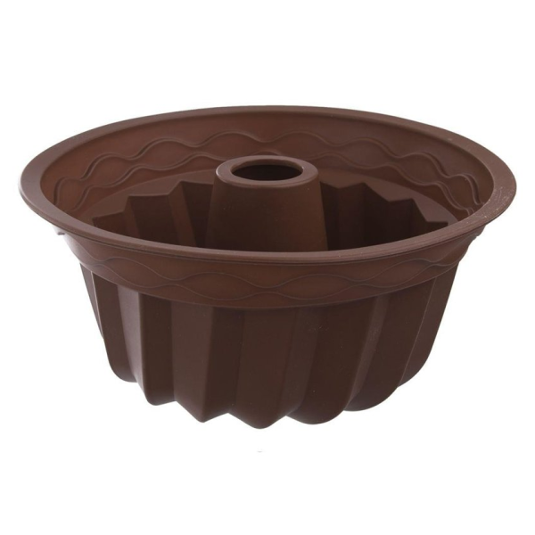 Forma silikonowa z kominem DO PIECZENIA BABKI 23,5cm