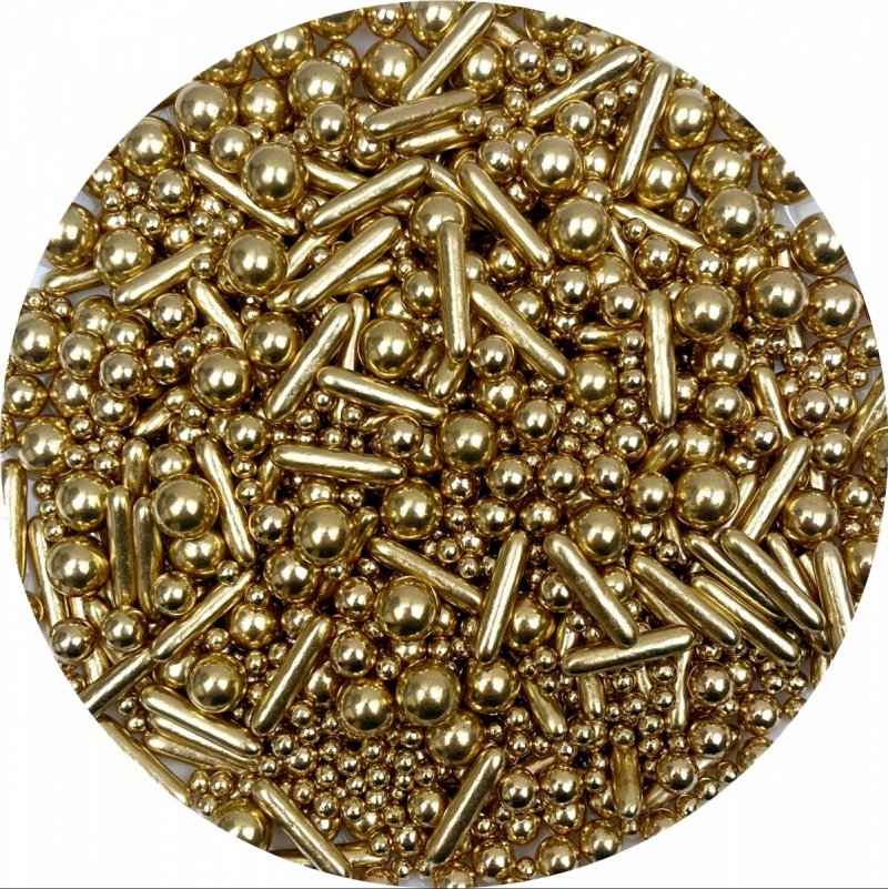 Posypka cukrowa METALIC GOLD DUST 100 g Złota Posypka