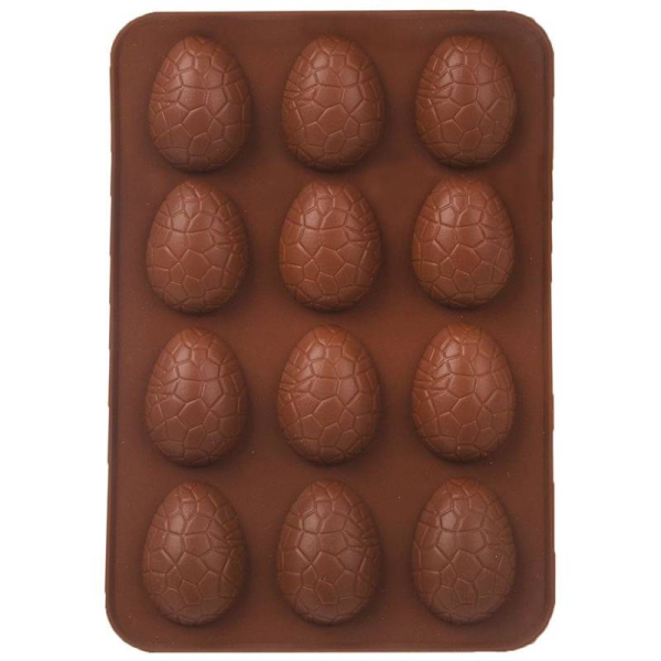 Forma silikonowa do PRALIN czekoladek ciastek JAJKA
