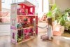 Duży drewniany domek z windą dla lalek - Rezydencja Malibu ECOTOYS