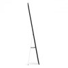 Duże lustro stojące 159 cm aluminium czarna rama  ModernHome