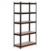 Regał metalowy magazynowy 180x90x40 cm do garażu piwnicy 5 półek 875 kg ModernHome