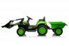 Traktor Na Akumulator Z łyżką  BW-X002A Zielony