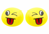 Miękka Piłeczka Piłka Buźka Emoji Żółta 9cm