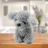 Pluszowa Maskotka Przytulanka Piesek Pudel Miniaturowy Szary 20cm