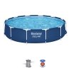 Basen ogrodowy stelażowy 366 x 76 cm zestaw Bestway 56681