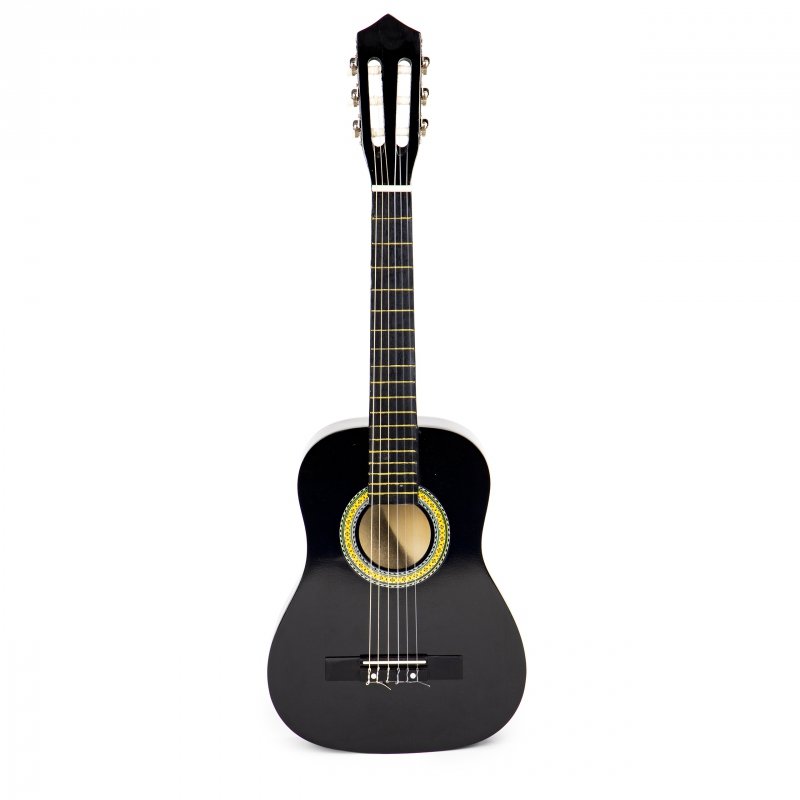 Gitara dla dzieci duża drewniana 6 strun ECOTOYS