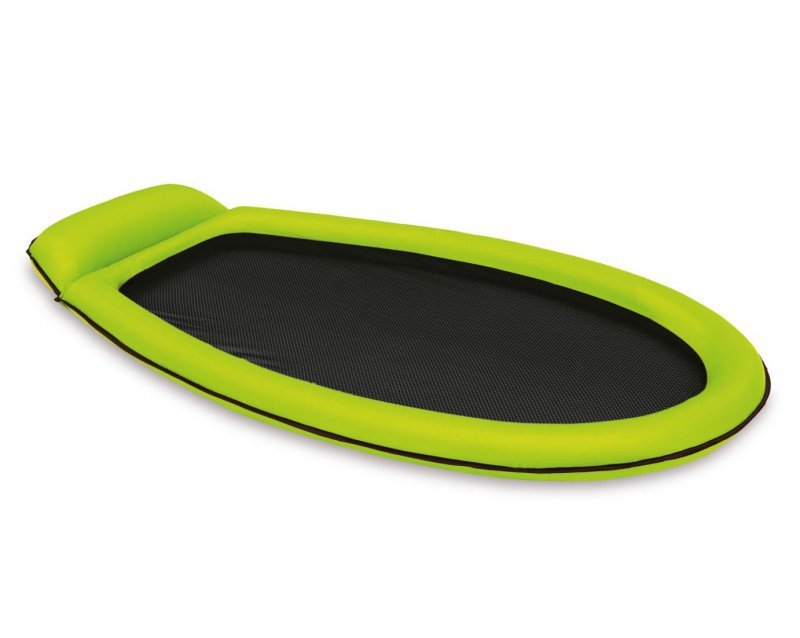 Materac plażowy z siateczką do pływania chłodzący zielony INTEX 58836 GREEN