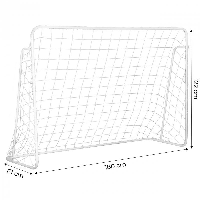 Bramka piłkarska treningowa + mata celnościowa 180x122 cm MultiGarden
