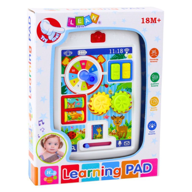 Interaktywny Tablet Edukacyjny Dla Malucha Światła Dźwięki