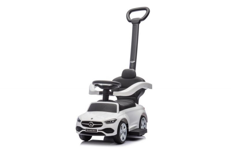 Jeździk z Pchaczem Mercedes 3w1 Biały