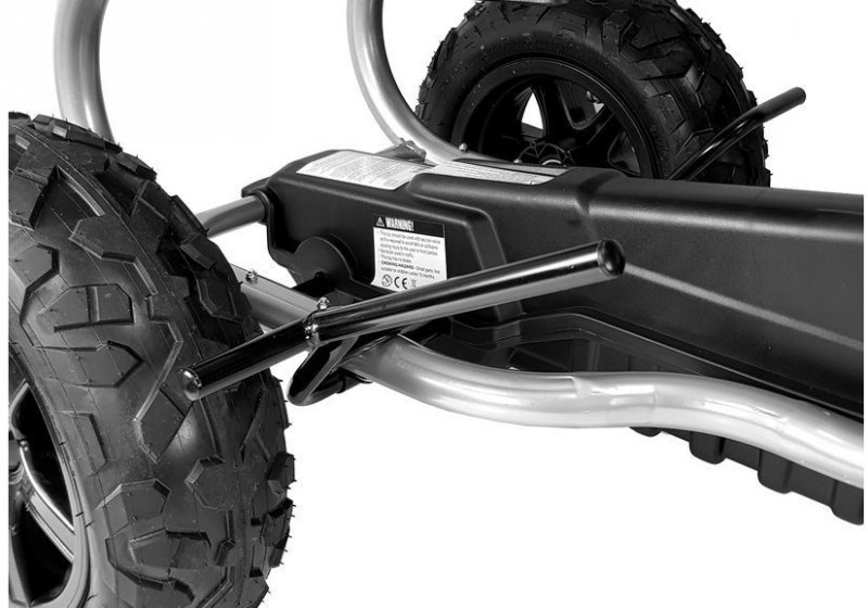 Gokart na Pedały B012 Pompowane Koła Czarny
