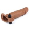 Add 2 Pleasure X Tender Vibrating Penis Sleeve Brown
