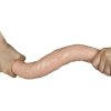 17 King Size Realistic Slim Ultra Double Dildo
