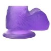 7 Jelly Studs Crystal Dildo Medium Purple